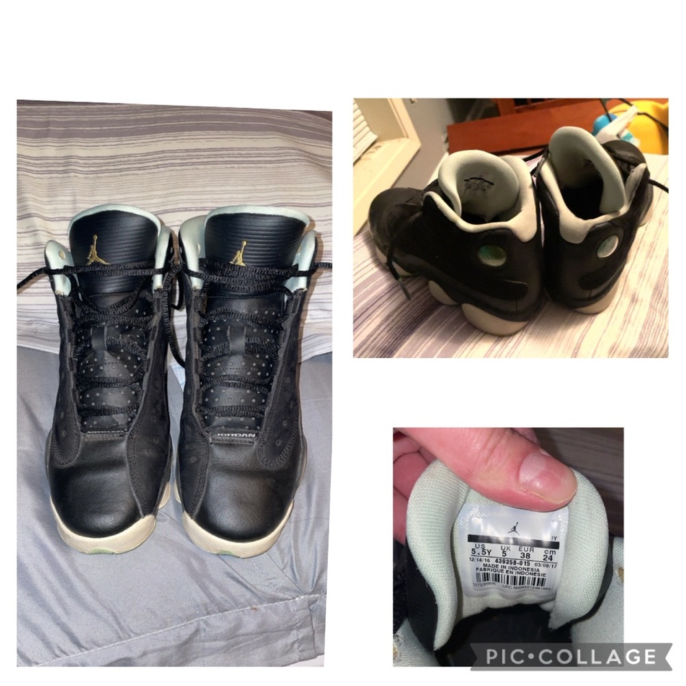 Jordan Men's Black Sneakers